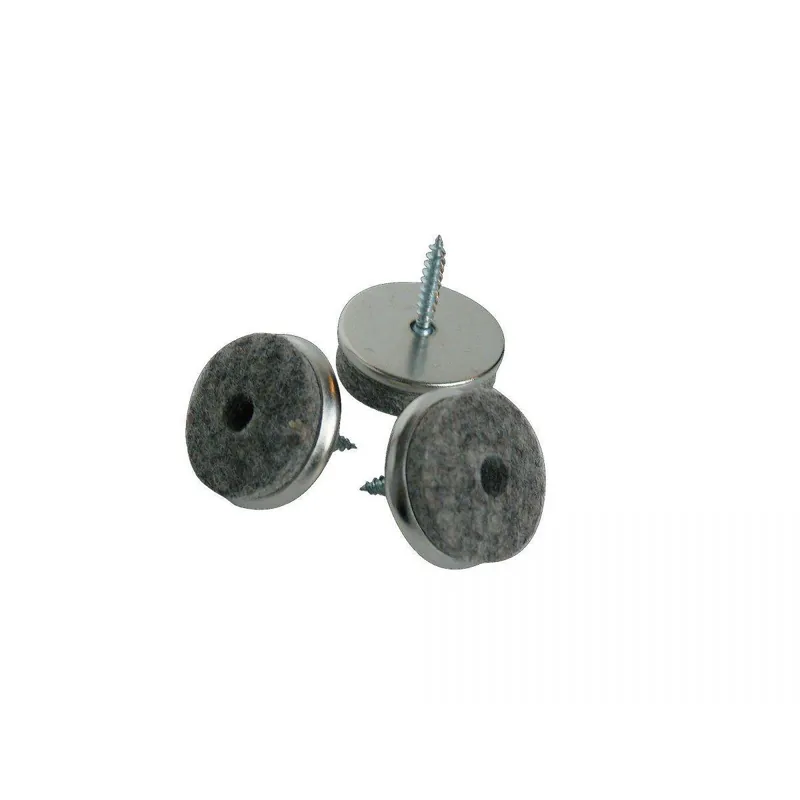 Maclean schroefviltjes metaal 24mm (16 stuks)