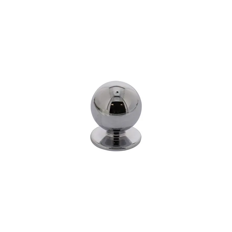 Intersteel meubelknop bolrond 30 mm chroom