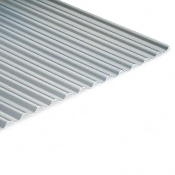 Golfplaat PVC Naturel 66x275 cm. 32/09