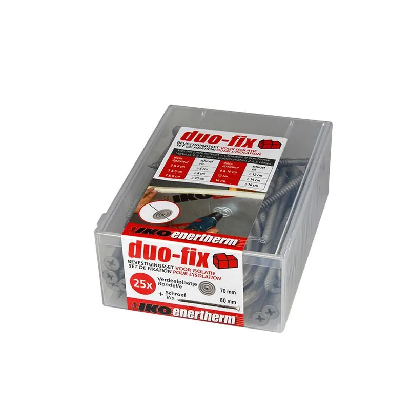 Aquaplan Duo-Fix Bevestigingsset-4,8 mm. x 6 cm.
