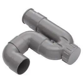 Martens P+S sifon ABS grijs Ø40mm