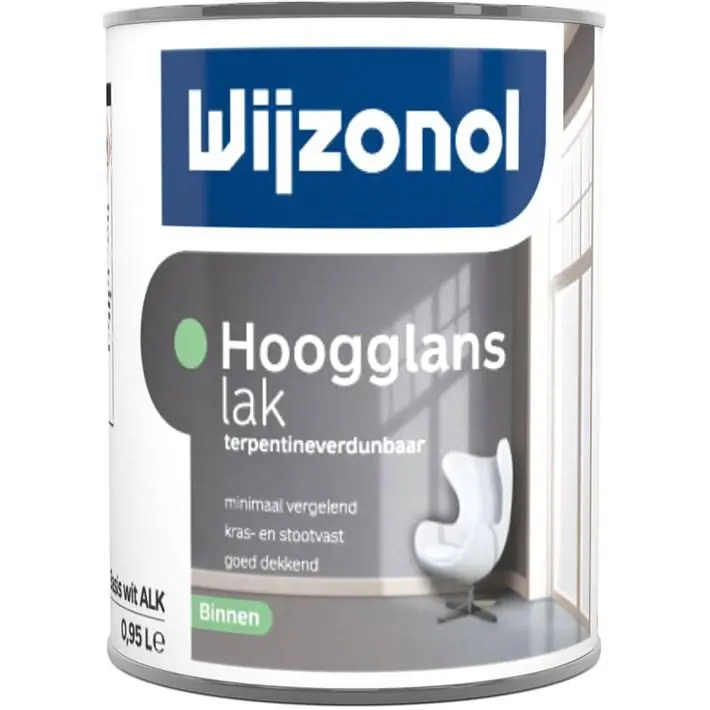 Wijzonol Hoogglanslak Terpentineverdunbaar BTR