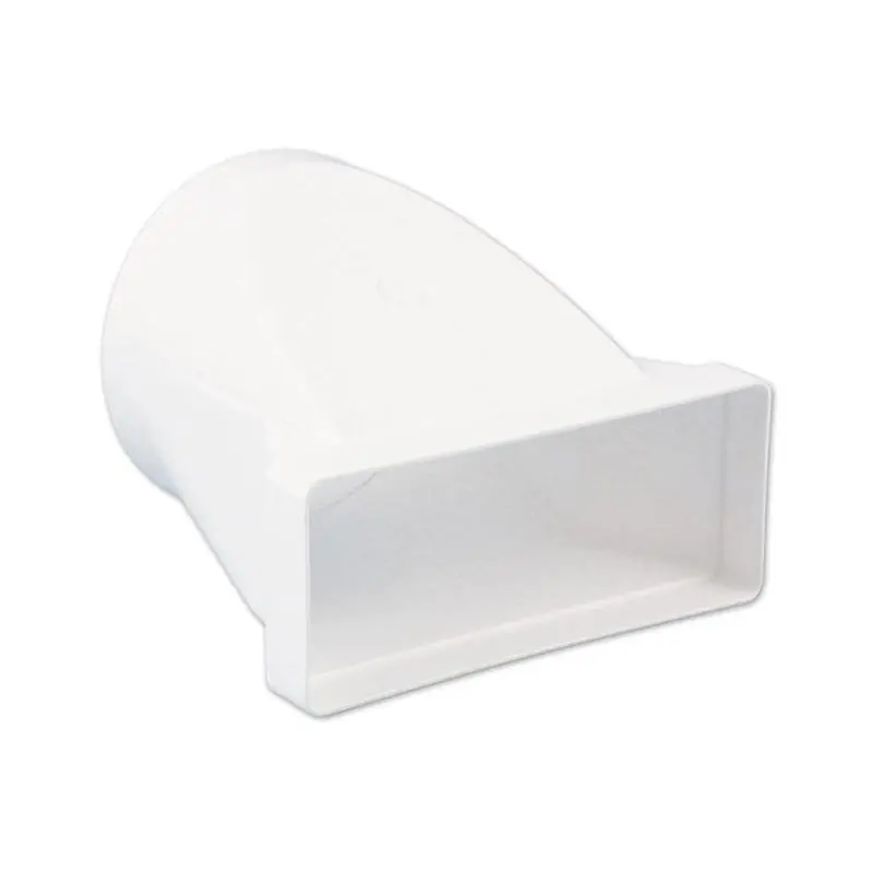 Overgangsstuk recht 150-220x90 mm.