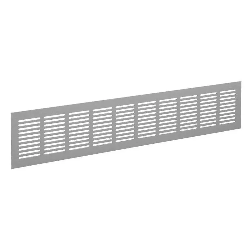 Plintrooster 1000x100 mm. F1 aluminium