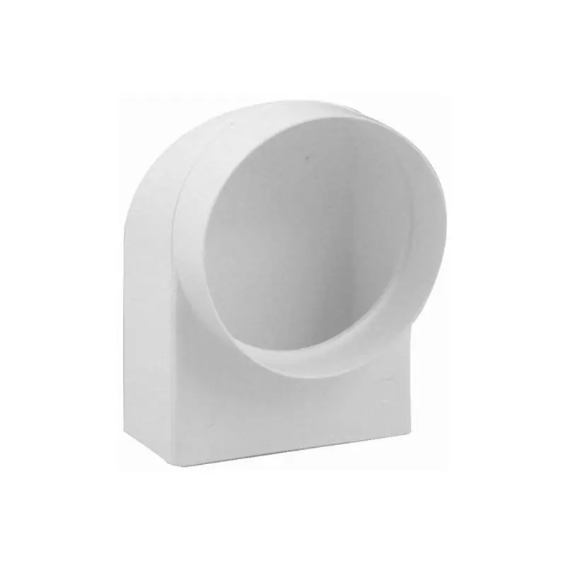 Nedco overgangstuk haaks Ø100mm-110x54mm uitw