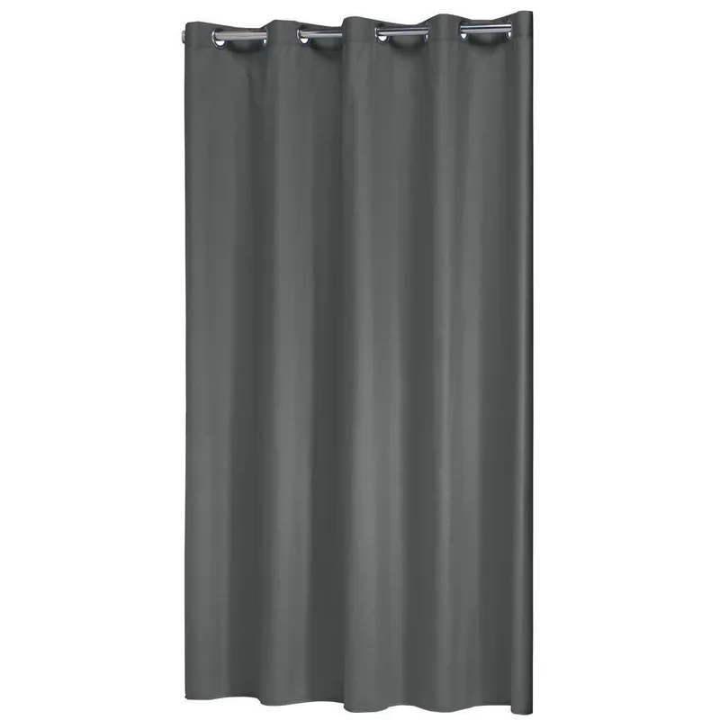 Sealskin Coloris douchegordijn polyester/katoen 180x200cm grijs