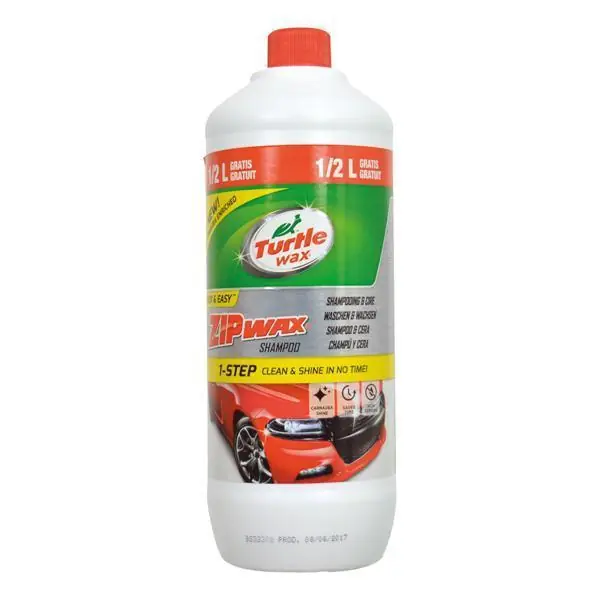 Turtle Wax 52880 Zip Wax Shampoo 1,5L