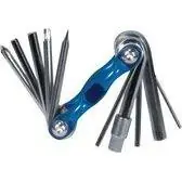 Dresco Fietsgereedschapsset 11-delig blauw