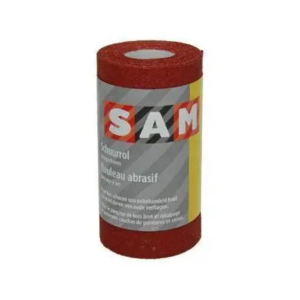 SAM schuurpapier op rol 4,5m P100