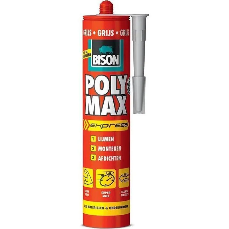 Bison Poly Max Express grijs 425g