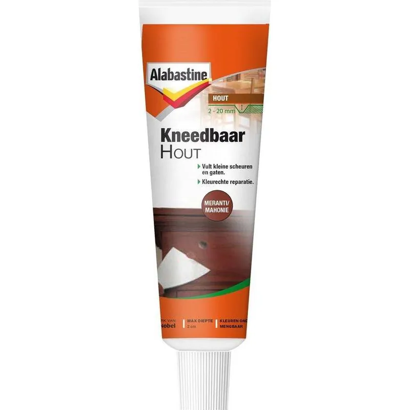 Alabastine kneedbaar hout meranti/mahoni 75g