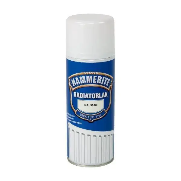 Hammerite radiatorlak RAL9010 400 ml.