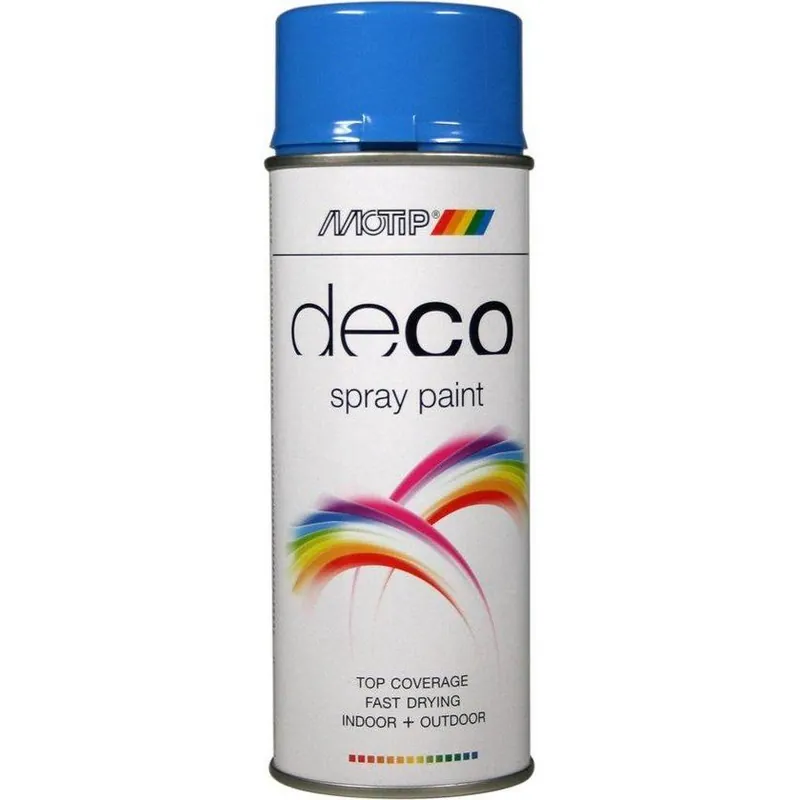MoTip Deco hoogglans RAL5015 hemelsblauw 400ml