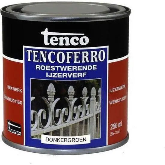 Tenco Ferro metaallak 408 donkergroen 250ml
