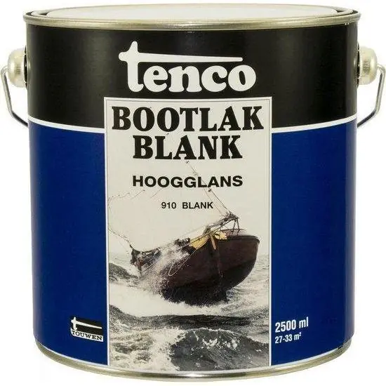 Tenco bootlak blank 2,5 liter
