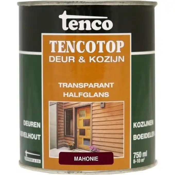 Tenco Top transparant mahonie 750 ml.