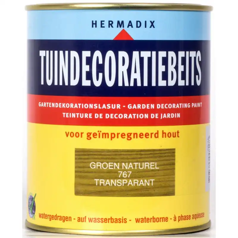 Hermadix tuindecoratiebeits 767 groen naturel 750 ml
