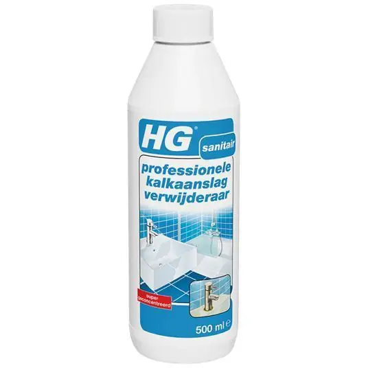 HG professionele kalkaanslag verwijderaar 500 ml.