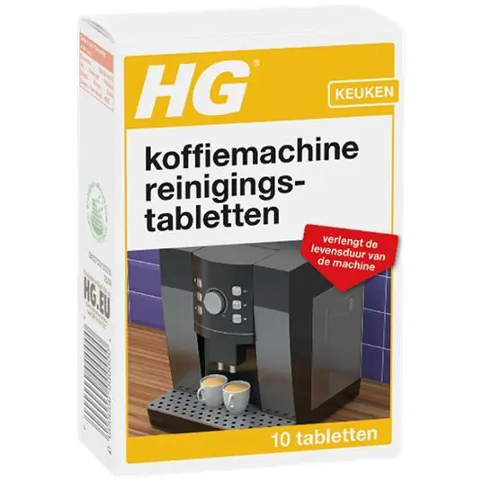 HG REINIGINGSTABLET KOFFIEMACHINE