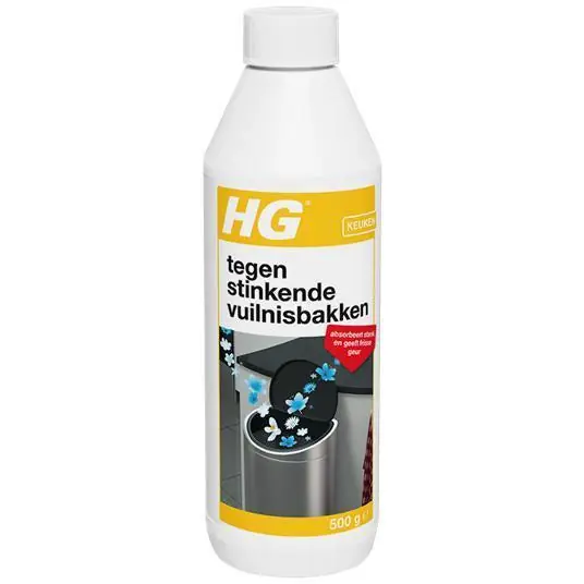 HG tegen stinkende vuilnisbakken 500 gr.