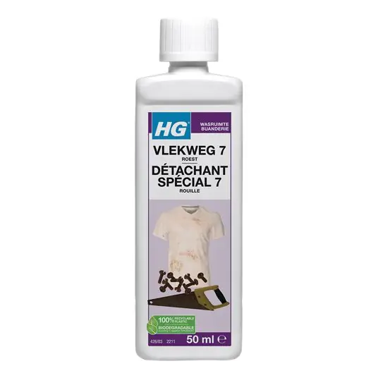 HG vlekweg voor roestvlekken 50 ml.