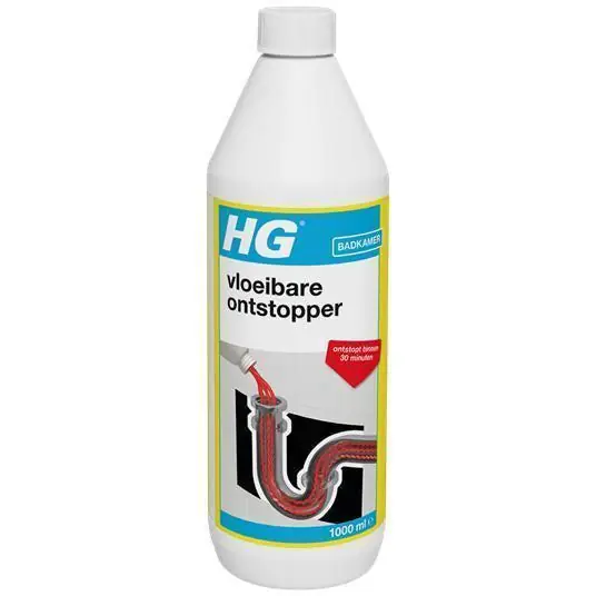 HG vloeibare ontstopper 1 liter