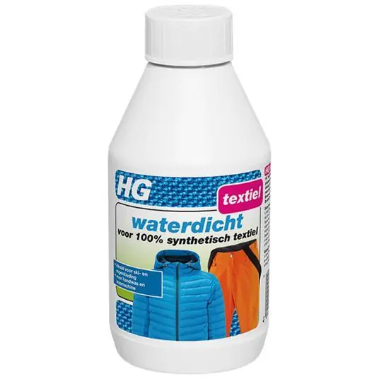 HG waterdicht voor 100% synthetisch textiel 300 ml.