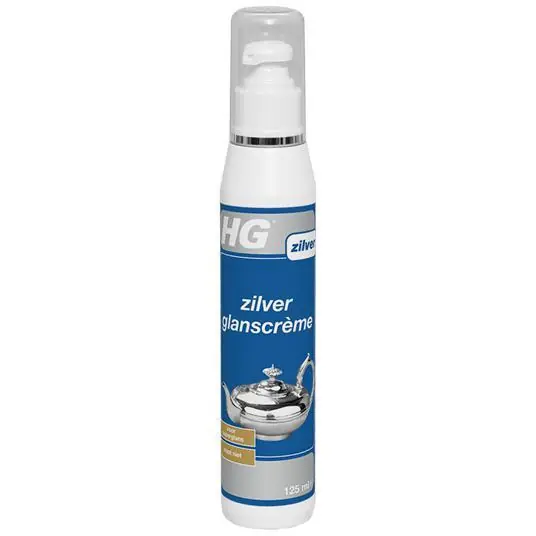 HG zilver glanscrème 125 ml.