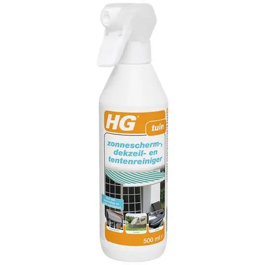 HG zonnescherm-, dekzeil- en tentenreiniger 500 ml.