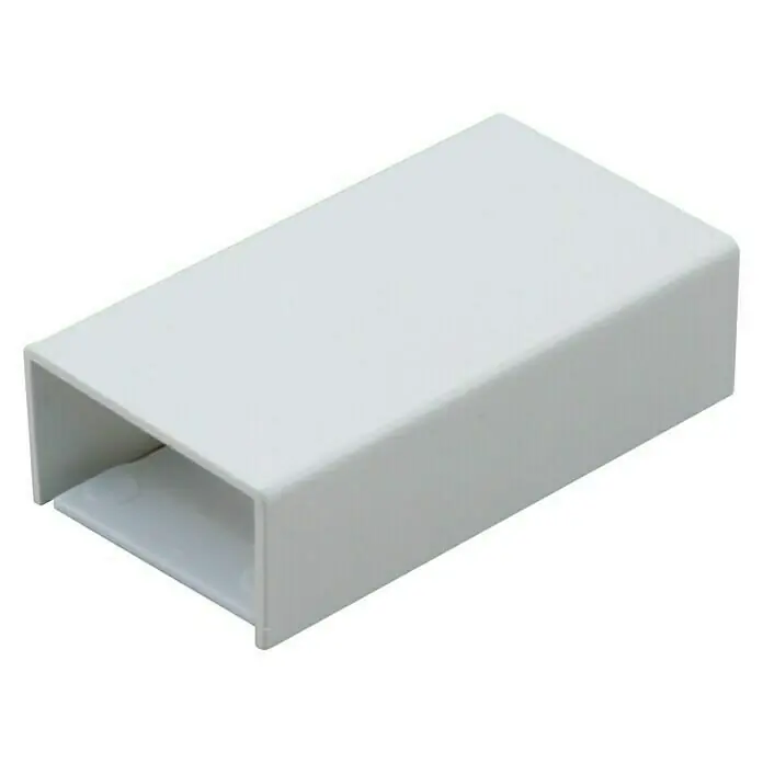 2 stuks P25 koppelstuk met plaat P25, montage polarwit Attema