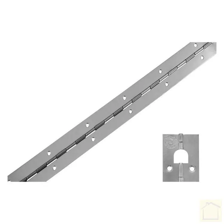 Pianoscharnier RVS 32 x 600 mm