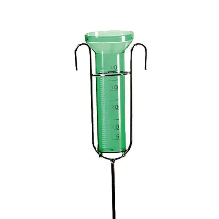 Regenmeter 40 ml en steel 95 cm.