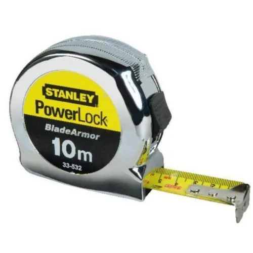 Stanley Powerlock rolbandmaat 10m 25mm