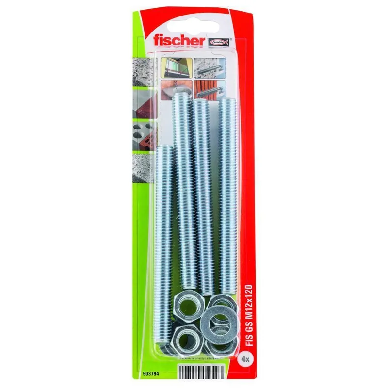 fischer draadstang FIS GS M12x120 K