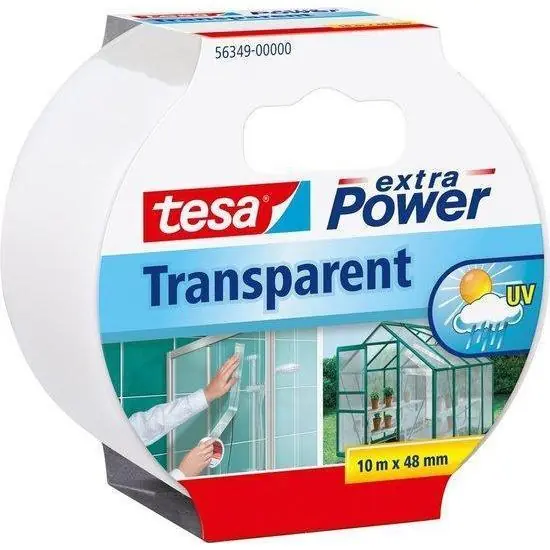Tesa Extra Power Universal 48 mm. x 10 meter transparant
