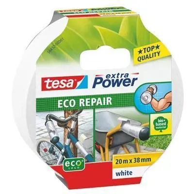 Tesa Extra Strong klittenband 50 mm. x 100 mm. zwart (2 stuks)