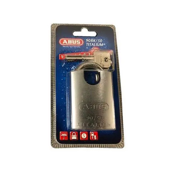 Abus Hangslot Titalium 90rk 50mm