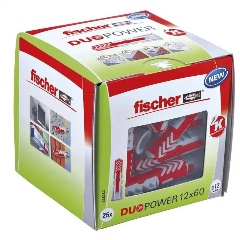 fischer DUOPOWER 12x60 25 stuks