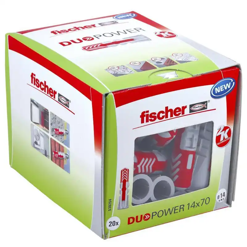 Fischer DUOPOWER 14x70 (20 stuks)