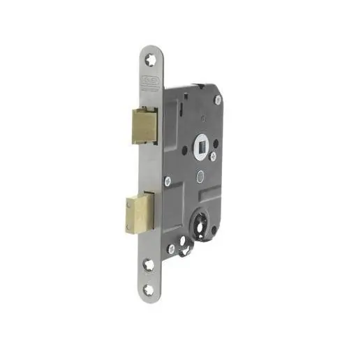 Nemef cilinderslot rechthoekig, rechts en links, type 1279, SKG*, messing 174 x 20 mm
