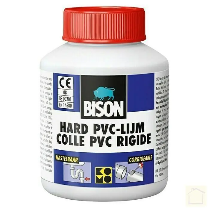 Bison hard pvc lijm 100 ml