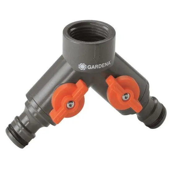 Gardena 2-wegstuk 1/2" waterverdeler