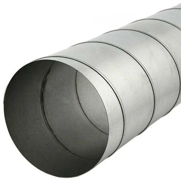 Spiro buis 125 mm ca. 0.5 mtr