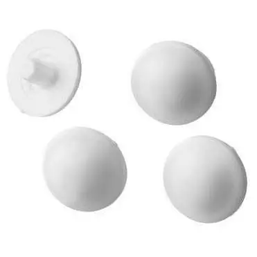Geberit buffers voor closetzitting wit - 4 stuks