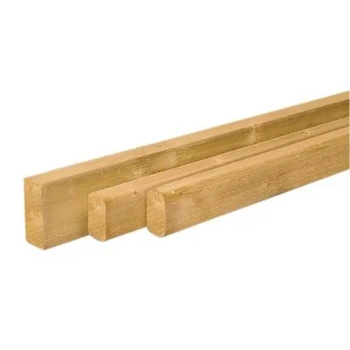 Scandinavisch vuren regel 4,5x4,5x180 cm