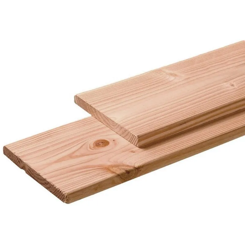 Douglas plank geschaafd onbehandeld 1,6x14x180cm