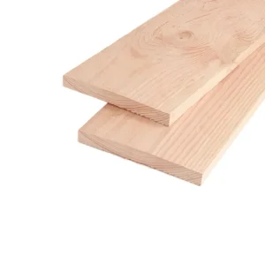 Douglas plank fijnbezaagd onbehandeld 2,2x20x300cm
