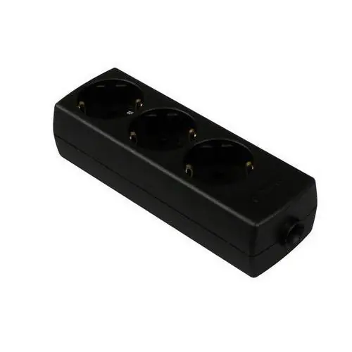 TCD monteerbaar 3V + RA zwart zonder snoer
