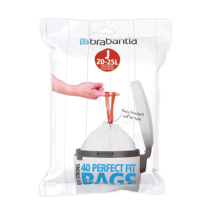 Brabantia PerfectFit afvalzakken Code J 20-25L (40 st) | BouwhofBrabantia PerfectFit afvalzakken Code J 20-25L (40 st)
