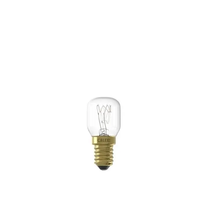 CALEX ovenlamp 220-240V 25W E14 300°C T25 energy label E